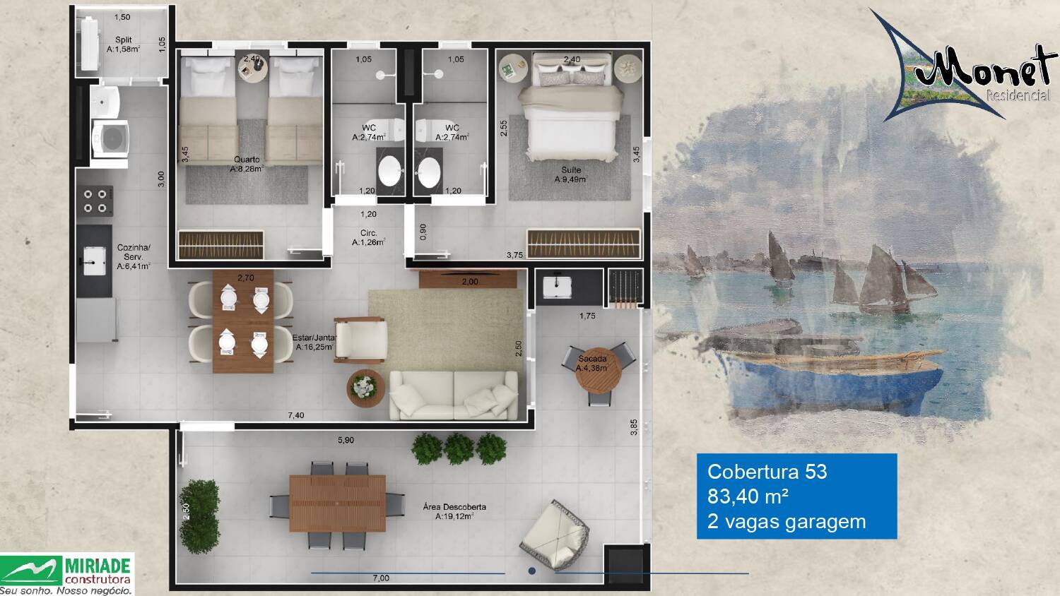 Apartamento à venda com 2 quartos, 61m² - Foto 15