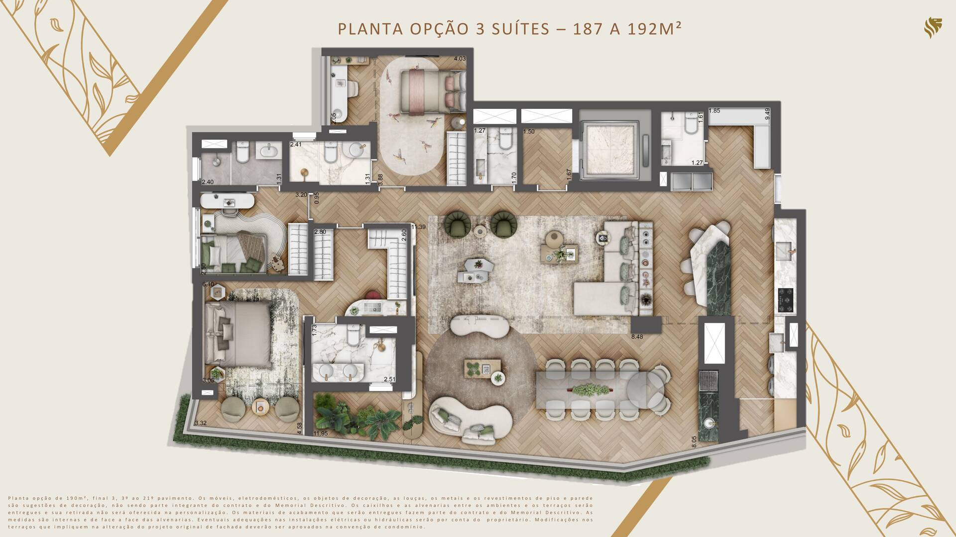 Apartamento, 4 quartos, 258 m² - Foto 7