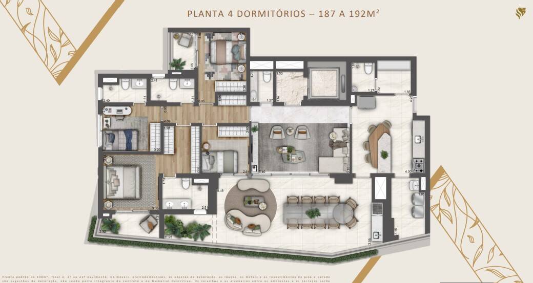 Apartamento, 4 quartos, 258 m² - Foto 10