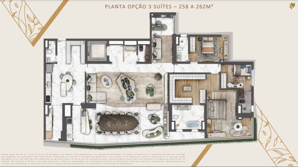 Apartamento, 4 quartos, 258 m² - Foto 9