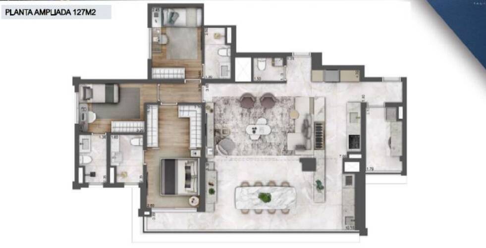 Apartamento, 3 quartos, 107 m² - Foto 15