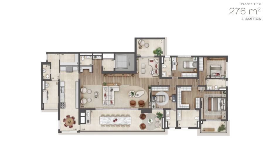 Apartamento, 4 quartos - Foto 49